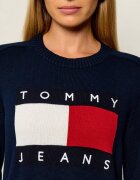 Tommy Jeans Rochie cu adaos de lână