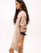 Tommy Jeans Rochie cu adaos de lână