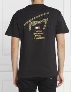 Tommy Jeans Tricou GOLD SIGNATURE BACK | Regular Fit