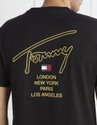 Tommy Jeans Tricou GOLD SIGNATURE BACK | Regular Fit