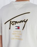 Tommy Jeans Tricou GOLD SIGNATURE BACK | Regular Fit