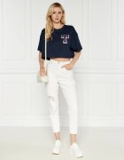 Tommy Jeans Tricou Letterman | Cropped Fit