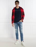 Tommy Jeans Tricou LINEAR LOGO TEE EXT | Regular Fit