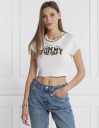 Tommy Jeans Tricou LUX VARSITY | Cropped Fit