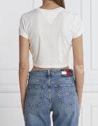 Tommy Jeans Tricou LUX VARSITY | Cropped Fit