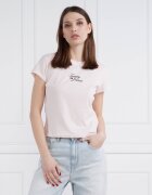 Tommy Jeans Tricou TJW BBY ESSENTIAL LOGO | Regular Fit