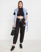 Tommy Jeans Tricou TJW SP CRP XS BADGE MOCK NECK | Cropped Fit