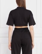 Tommy Jeans Tricou TJW SP CRP XS BADGE MOCK NECK | Cropped Fit