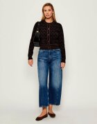 Tory Burch Balerini MINNIE TRAVEL | piele întoarsă