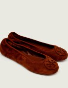 Tory Burch Balerini Reva Travel | piele întoarsă