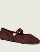 Tory Burch Balerini Romy Mary Jane | piele întoarsă