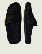 Tory Burch Căptușite mules (încălțăminte) Mellow | piele întoarsă | shearling
