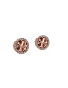 Tory Burch Cercei crystal logo