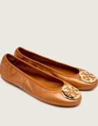 Tory Burch De piele balerini MINNIE TRAVEL