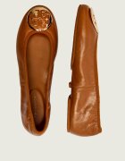 Tory Burch De piele balerini MINNIE TRAVEL