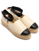 Tory Burch De piele espadrile Cap-Toe