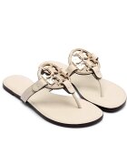 Tory Burch De piele flip flops Metal Miller