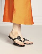 Tory Burch De piele flip flops Miller Pave