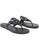 Tory Burch De piele flip flops Miller Pave
