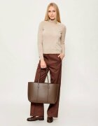 Tory Burch De piele geantă shopper + borsetă Perry