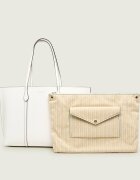 Tory Burch De piele geantă shopper + borsetă Perry
