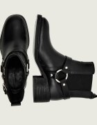Tory Burch De piele ghete biker MOTO