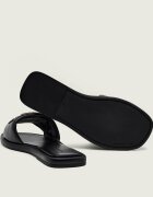 Tory Burch De piele șlapi DOUBLE T SPORT SLIDE