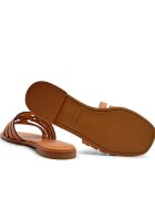 Tory Burch De piele șlapi INES