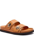 Tory Burch De piele șlapi T Lock