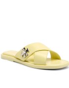 Tory Burch De piele șlapi T Lock