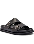 Tory Burch De piele șlapi Turnlock Sport