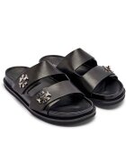 Tory Burch De piele șlapi Turnlock Sport