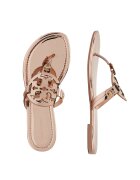 Tory Burch Flip flops Miller cu adaos de piele