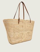 Tory Burch Geantă shopper + borsetă Ella | x Doum cu adaos de piele