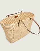 Tory Burch Geantă shopper + borsetă Ella | x Doum cu adaos de piele