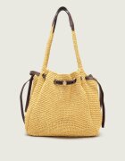 Tory Burch Geantă shopper Romy cu adaos de piele