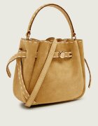 Tory Burch Geantă tip sac Romy Mini | piele întoarsă