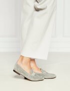 Tory Burch Pantofi loafer Ballet | piele întoarsă