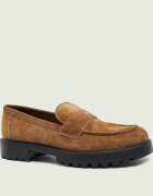 Tory Burch Pantofi loafer Classic Lug | piele întoarsă