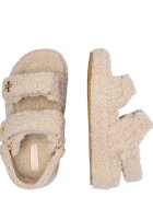 Tory Burch Sandale Kira cu adaos de piele | shearling