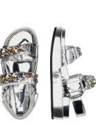 Tory Burch Sandale Kira Embellished cu adaos de piele