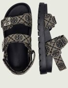 Tory Burch Sandale T MONOGRAM cu adaos de piele