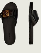 Tory Burch Șlapi cu adaos de piele