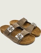Tory Burch Șlapi Mellow | piele întoarsă