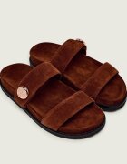 Tory Burch Șlapi ROMY | piele întoarsă