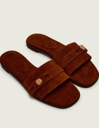Tory Burch Șlapi ROMY | piele întoarsă