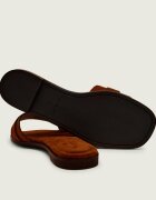 Tory Burch Șlapi ROMY | piele întoarsă