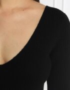 Trussardi Rochie cu adaos de lână și cașmir
