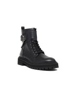 Twinset Actitude Botine cu adaos de piele
