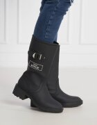 Twinset Actitude Cizme Biker cu adaos de piele